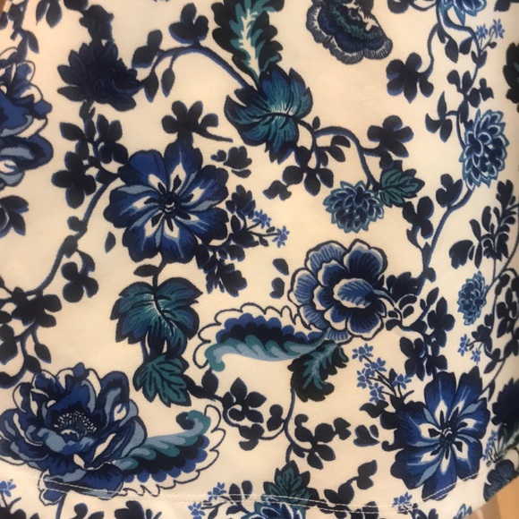 Small H&M blue floral print dress - Picture 2 of 2